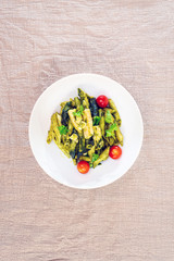 penne with chicken sauce Pesto