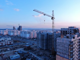 Fototapeta na wymiar construction of building