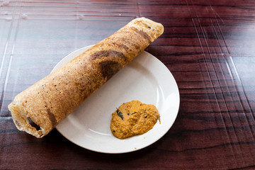 Thosai or tosai is popular indian food in Malaysia
