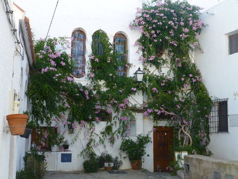 Mojacar, beautiful white town of Almeria. Andalucia,Spain