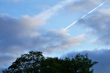 Obraz premium evening sky