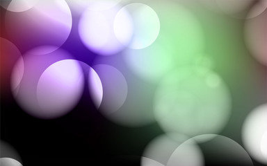 Abstract Bokeh circle background