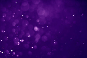 Bokeh purple proton background abstract