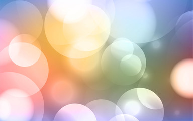 Fototapeta premium Abstract Bokeh circle background