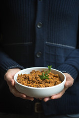 Ragu Bolognese (Bolognese sauce) - meat-based sauce, traditional 4 hours of cooking.