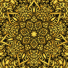 Mandala pattern background.