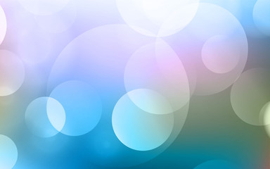 Abstract Bokeh circle background