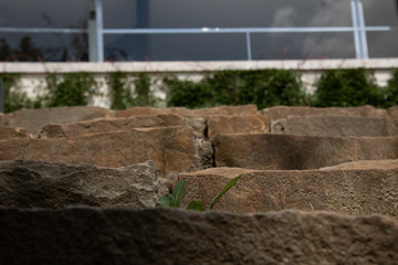 Stone stairs