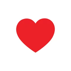 Foto op Plexiglas heart - love icon © fendy