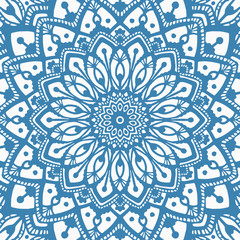 Beautiful Decoration Ornament. Floral Mandala. Oriental. Vector