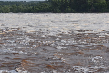 Keystone Dam Overflow