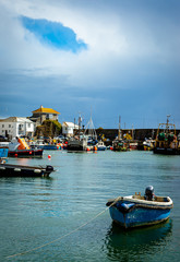 Mevagissey fishing village in Cornwall