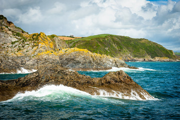Mevagissey fishing village in Cornwall
