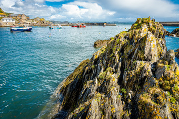 Mevagissey fishing village in Cornwall