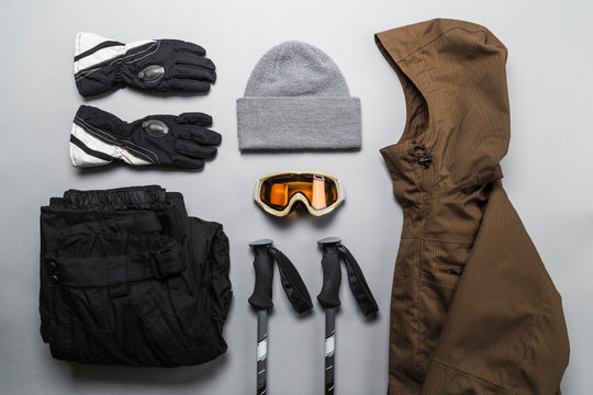 Winter sports gear selection