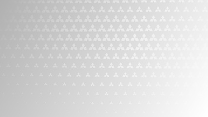 Abstract halftone background of small symbols in white colors
