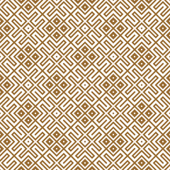 Seamless pattern based on traditional Russian and slavic ornament