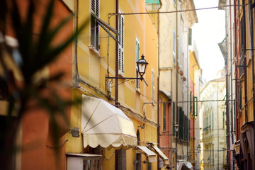 Beautiful details in Lerici town, located in the province of La Spezia in Liguria, part of the Italian Riviera