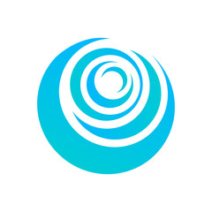 World Oceans Day design template. Ocean health protect graphic symbol. Nature care logo. Environment planet Isolated vector illustration.