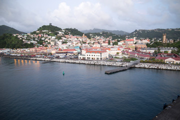 Fototapeta na wymiar The Carenage, St. George's, Grenada W.I.