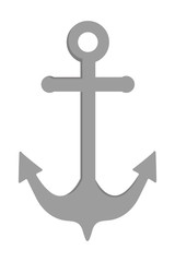 marine steel heavy anchor cartoon