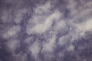 Obraz premium Dramatic sky with stormy clouds