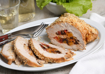 turkey stuffed with dried fruit