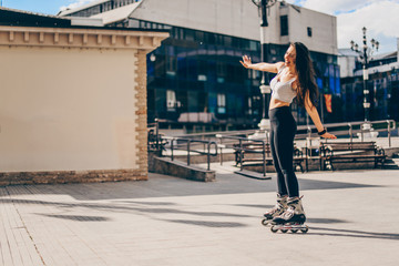 Active lifestyle in a modern city
