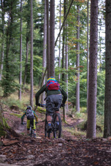Naklejka premium mountain bike