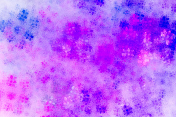 3D Abstract fractal background.