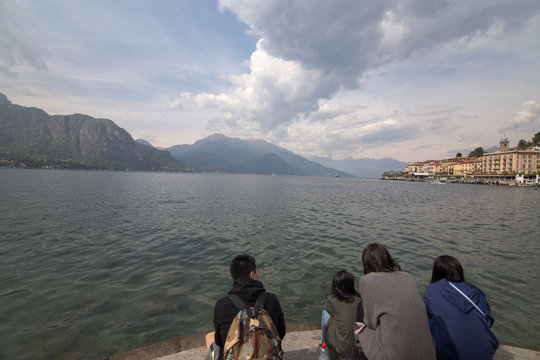Bellaggio in Lago di Como lake in Lombardy Italy