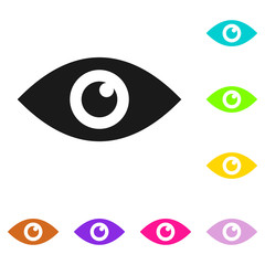 Eye icon. Look and Vision icon. Eye vector icon