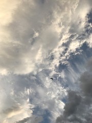 clouds in the sky