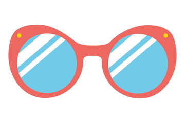 sunglasses accessory on white background