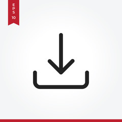 Download vector icon in modern style for web site and mobile app