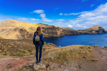 Cabo Sao Lorenco, beautiful cape of Madeira, Portugal
