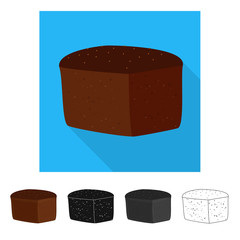 Vector design of agriculture and farming symbol. Collection of agriculture and plant  vector icon for stock.