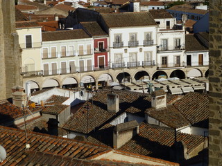 Fototapeta na wymiar Trujillo,historical village of Caceres.Extremadura,Spain