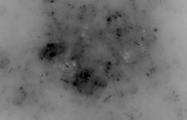 Fantasy card with black white fractal pattern on white background. Geometric decorative texture.