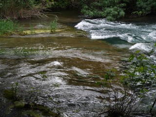 Fototapeta premium Wasserfälle KRK in Kroatien