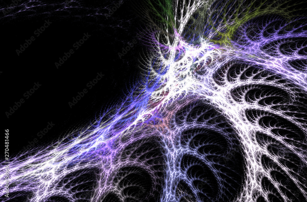 Aufkleber line pattern on backdrop. color geometric pattern. dark background.