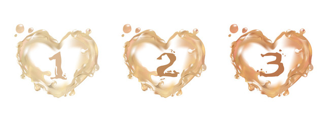 Makeup concealer foundation for different skin tones. Catalogs of facial care products. Masking of skin defects.