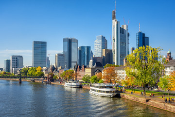 Skyline of Frankfurt am Main, Germany