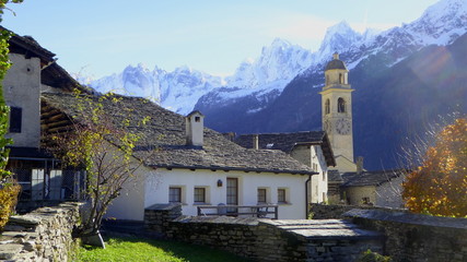 Dorfkern von Soglio