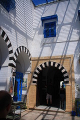 arches et arcades à Sidi Bou Saïd