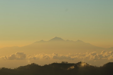 Mount Batur at Sunrise