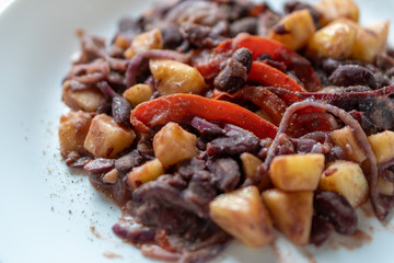 Healthy fitness meal for people who love life