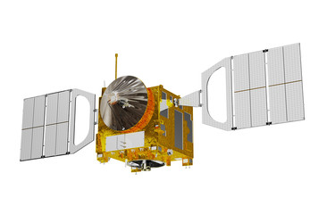 Interplanetary Space Station Isolated On White Background © 3dsculptor