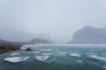 Laguna de Los Tres view, Fitz Roy mountain, Patagonia