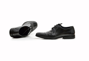 shoes of a businessman